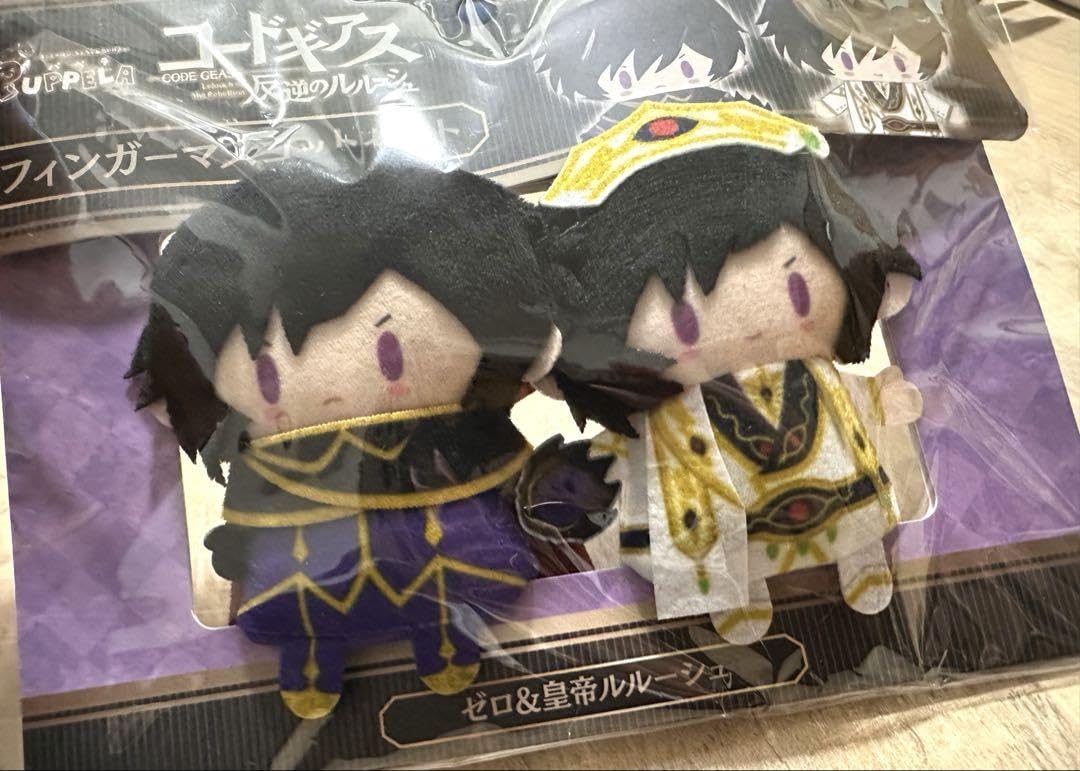 Amazon.co.jp: コードギアス フィンガーマスコット パペラセット